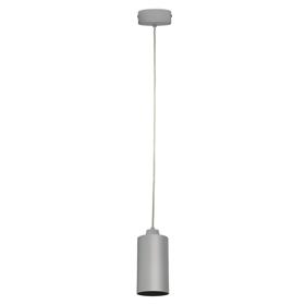 DL350055  Eos 20 P, 20W Silver & Black LED Pendant Spotlight 1480lm 10° 2700K IP20